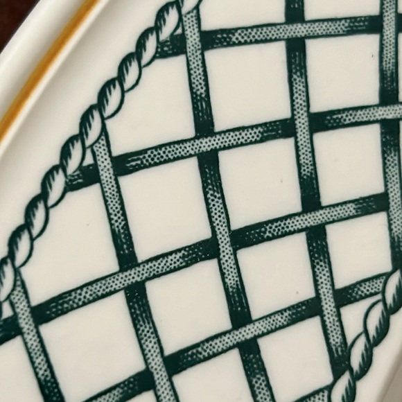 Vintage Villeroy & Boch Lattice‎ Basket 1748 Premium Porcelain Dinner Chop Plate - Picture 7 of 11